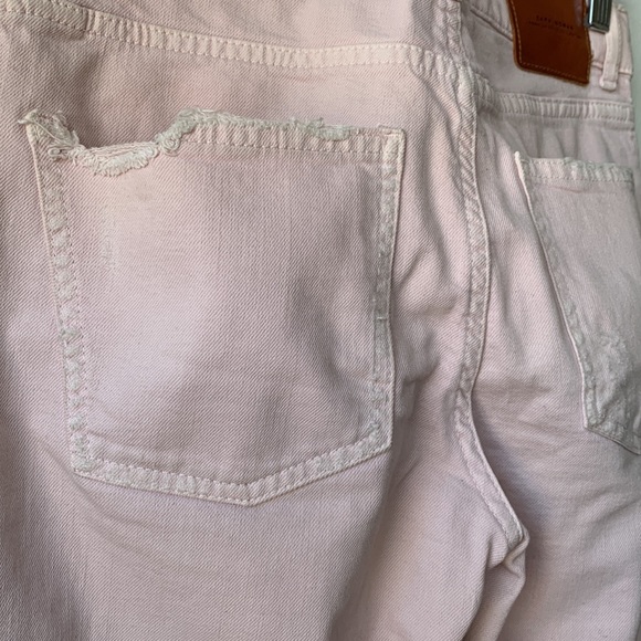 Light Pink distressed Jeans - Picture 6 of 15
